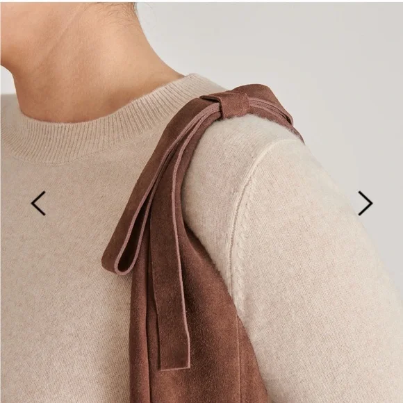 Dolce Vita Marie Chocolate Suede Tote - Picture 2 of 9